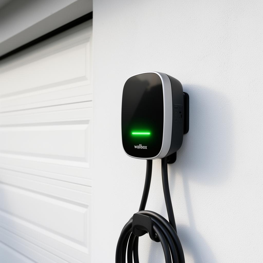 Borne de recharge installée par Lumëel — référence de prix 2026