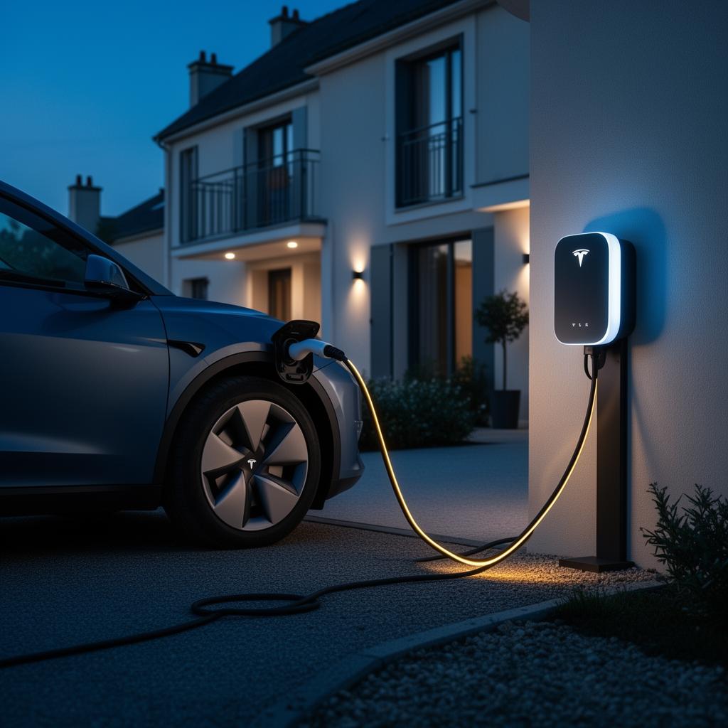 Borne Lumëel en charge — calcul du temps de recharge